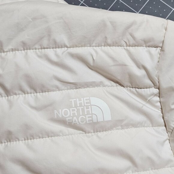 The North Face Canyonlands Hybrid Woman's Ivory Lightweight Quilted Jacket Flaw - Picture 7 of 16